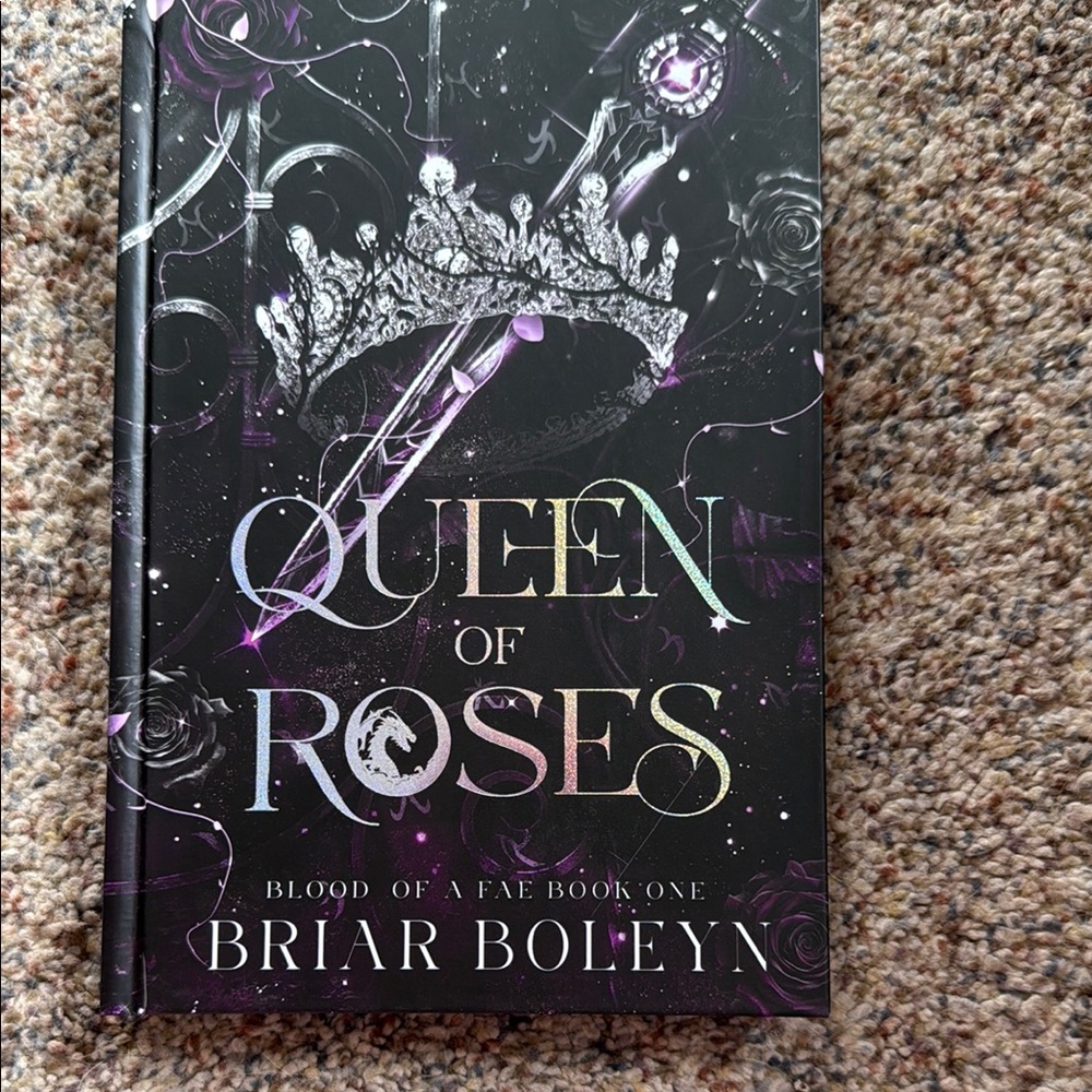 Exclusive special edition Queen of Roses Hardcover Book